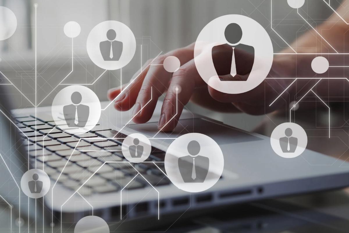 İnsan kaynakları raporlama ve risk yönetimini temsil eden görsel